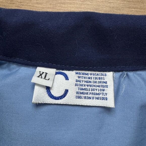 Black Bike Week Daytona Beach 75th Anni Warn A Brother Button-Up Shirt XL Blue - Picture 3 of 10